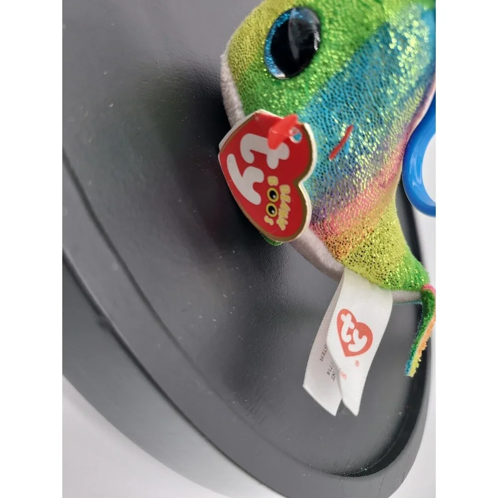 2018 Ty Beanie Boos Key Clip NORI the Narwhal 3